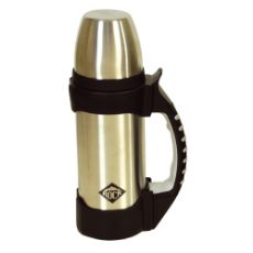 Εικόνα της Μπουκάλι Θερμός Thermos Ανοξείδωτο Rock Ανθεκτικό 1lt Με Χειρολαβή Μεταφοράς 213-9250
