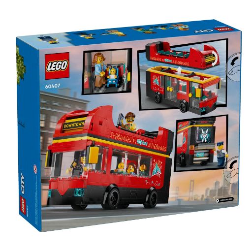 Εικόνα της LEGO City: Red Double-Decker Sightseeing Bus 60407