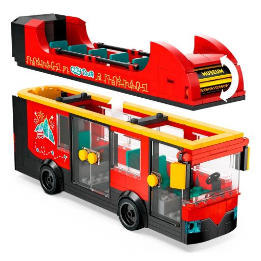 Εικόνα της LEGO City: Red Double-Decker Sightseeing Bus 60407