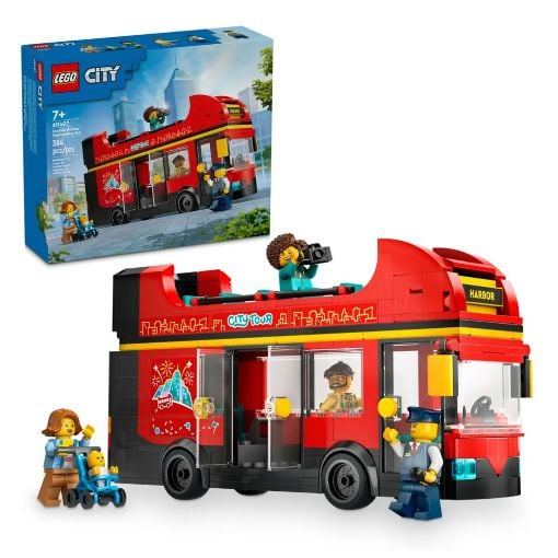 Εικόνα της LEGO City: Red Double-Decker Sightseeing Bus 60407