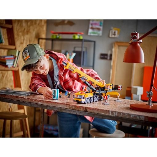 Εικόνα της LEGO City: Yellow Mobile Construction Crane 60409