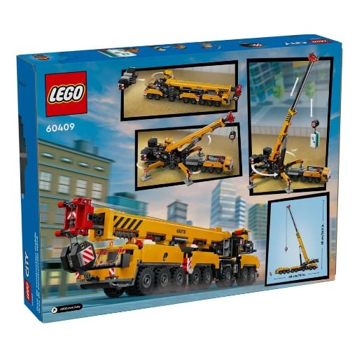 Εικόνα της LEGO City: Yellow Mobile Construction Crane 60409