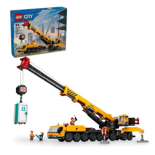 Εικόνα της LEGO City: Yellow Mobile Construction Crane 60409