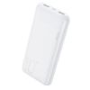 Εικόνα της Power Bank WK 10000mAh Dual USB 10W White WP-01