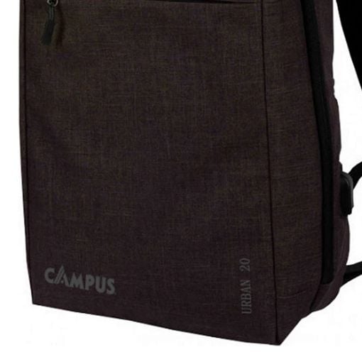 Εικόνα της Σακίδιο Πλάτης Campus Urban Με Θύρα USB 20lt Ανθρακί 810-2104-14