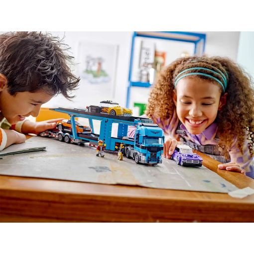 Εικόνα της LEGO City: Car Transporter Truck with Sports Cars 60408