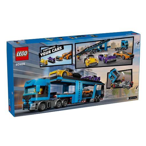 Εικόνα της LEGO City: Car Transporter Truck with Sports Cars 60408