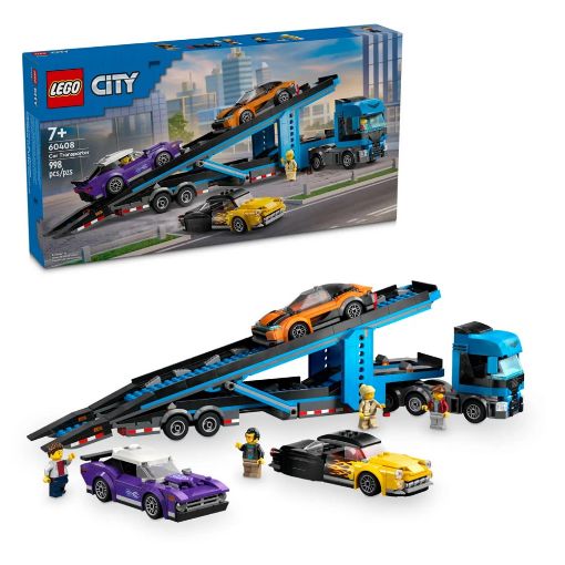 Εικόνα της LEGO City: Car Transporter Truck with Sports Cars 60408