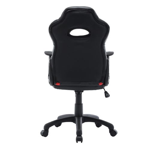 Εικόνα της Καρέκλα Γραφείου Velco Gaming Μαύρη/Κόκκινη PU 66-35686