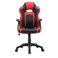 Εικόνα της Καρέκλα Γραφείου Velco Gaming Μαύρη/Κόκκινη PU 66-35686