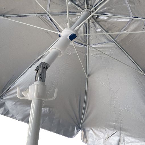 Εικόνα της Ομπρέλα Θαλάσσης Velco Μεταλλική 2m Μπλε 371-5884-1