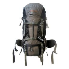 Εικόνα της Σακίδιο Πλάτης Campus Peak 65lt Γκρι-Μαύρο 810-9654-10/14