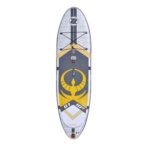 Εικόνα της Φουσκωτή Σανίδα SUP Zray D1 305x81x15cm Γκρι 7-665476
