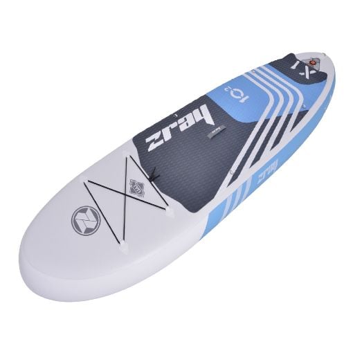 Εικόνα της Φουσκωτή Σανίδα SUP Zray X1 310x81x15cm Λευκή/Γκρι 7-672993