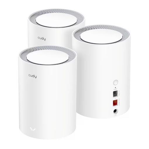 Εικόνα της Access Point Cudy M3000 v2.0 Whole Home Mesh WiFi System AX3000 2.5 Gbps (3-Pack)