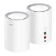 Εικόνα της Access Point Cudy M3000 v2.0 Whole Home Mesh WiFi System AX3000 2.5 Gbps (2-Pack)