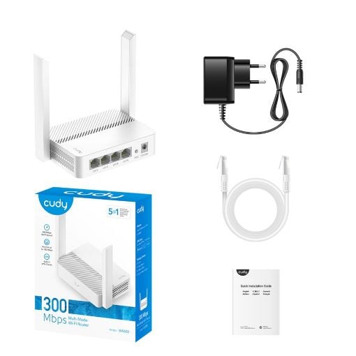 Εικόνα της Router Cudy WR300 N300 Fast Ethernet