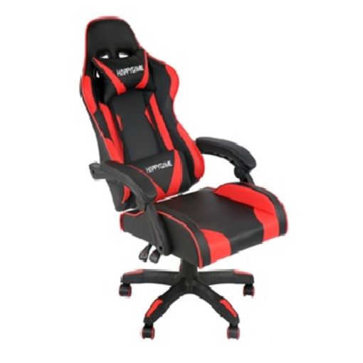 Εικόνα της Καρέκλα Γραφείου Velco Gaming Μαύρη/Κόκκινη PVC 66-37024
