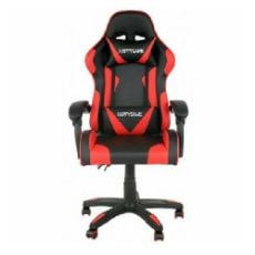 Εικόνα της Καρέκλα Γραφείου Velco Gaming Μαύρη/Κόκκινη PVC 66-37024
