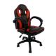 Εικόνα της Καρέκλα Γραφείου Velco Gaming Μαύρη/Κόκκινη PU & TEXT 66-35693