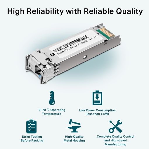 Εικόνα της Tp-Link 1000Base-BX WDM Bi-Directional SFP Module TL-SM321B-2