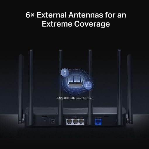 Εικόνα της Router Mercusys MR47BE WiFi-7 BE9300 Tri-Band 2.5GBps