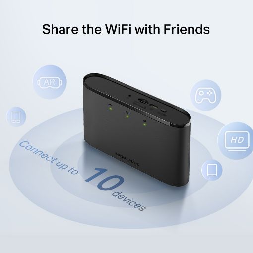 Εικόνα της Router Mercusys MT110 4G LTE Mobile WiFi N150