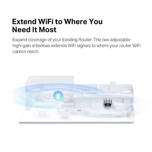 Εικόνα της Range Extender Mercusys ME60X WiFi-6 Dual-Band AX1500 Gigabit