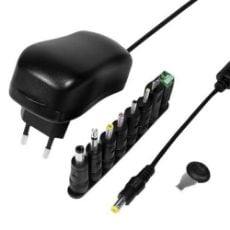 Εικόνα της Universal Τροφοδοτικό Logilink 3-12V 12W Ρυθμιζόμενο με 8 Βύσματα PA0167