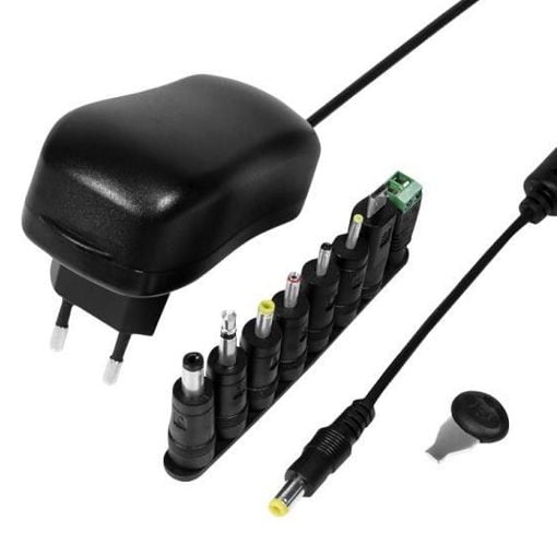 Εικόνα της Universal Τροφοδοτικό Logilink 3-12V 12W Ρυθμιζόμενο με 8 Βύσματα PA0167