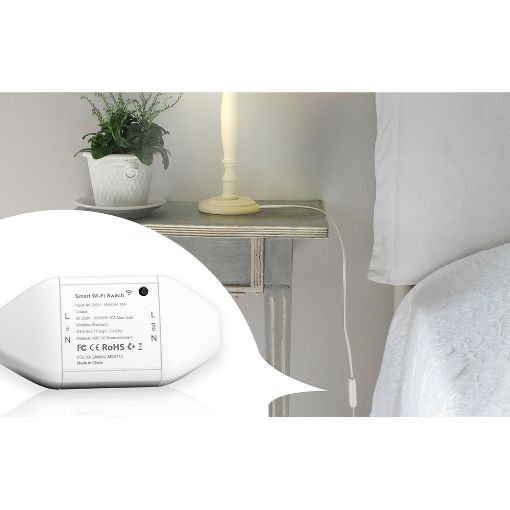 Εικόνα της DIY Smart Ενδιάμεσος Διακόπτης Meross WiFi White MSS710-UN