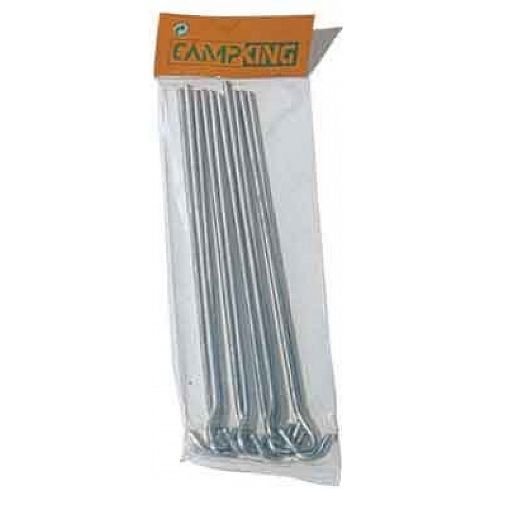 Εικόνα της Πασσαλάκια Καρφιά Campking 24cm 5mm 10 Τεμάχια 26-11928