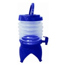 Εικόνα της Δοχείο Campcool Πλαστικό 5.5Lt Πτυσσόμενο με Βρυσάκι & Χειρολαβή Μεταφοράς 21-25465