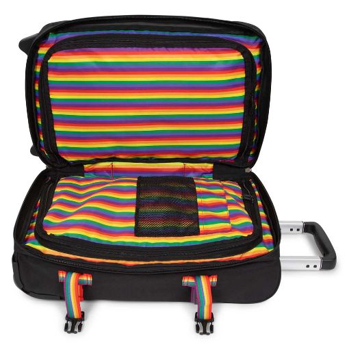 Εικόνα της Eastpak - Βαλίτσα Transit'R S με Ροδάκια 42L Color Band Rainbow EK0A5BA75O01