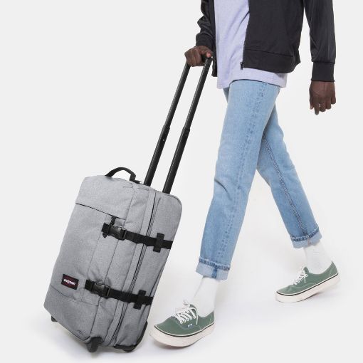 Εικόνα της Eastpak - Βαλίτσα Tranverz S με Ροδάκια 42L Sunday Grey EK00061L3631
