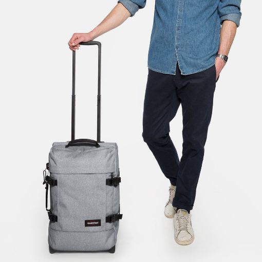 Εικόνα της Eastpak - Βαλίτσα Tranverz S με Ροδάκια 42L Sunday Grey EK00061L3631