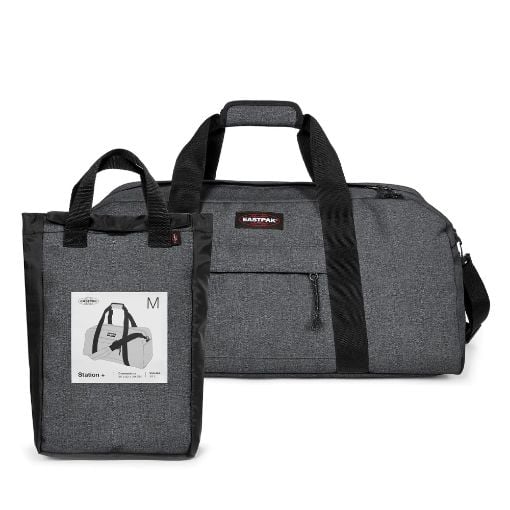Εικόνα της Eastpak - Τσάντα Ταξιδίου Stand+ 34L Black Denim EK00078D77H1
