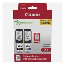 Εικόνα της Πακέτο 2 Μελανιών Canon PG-545XL & CL-546XL Photo Value Pack 8286B011