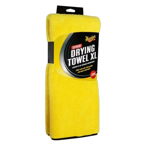 Εικόνα της Πανί Μικροϊνών Meguiar's Supreme Drying Towel XL για Στέγνωμα Αυτοκινήτου 85x55 cm X1905EU