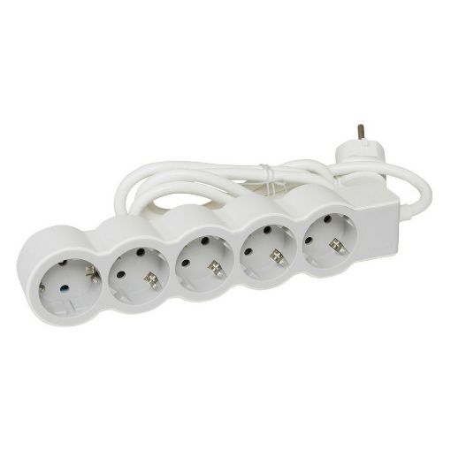 Εικόνα της Πολύπριζο Legrand 5 Θέσεων 3m White/Grey 694563