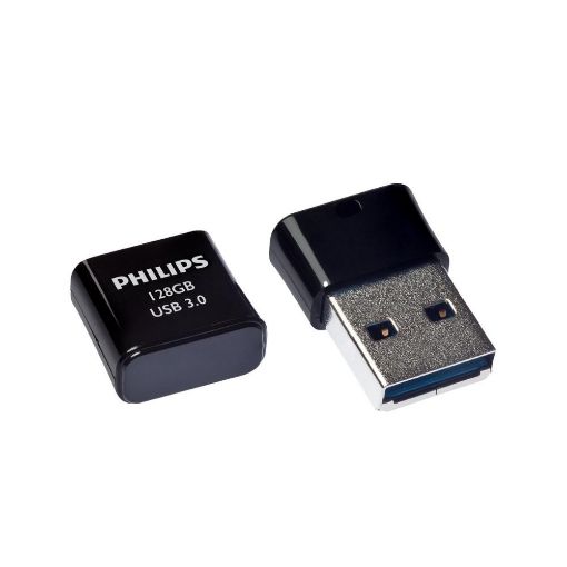 Εικόνα της Philips Pico 128GB USB 3.0 Midnight Black FM12FD90B/00
