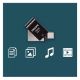Εικόνα της Philips 2-in-1 128GB USB-A & USB-C 3.1 Black FM12DC152B/00