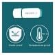 Εικόνα της Philips Snow 8GB USB 3.0 White/Spring Green FM08FD75B/00
