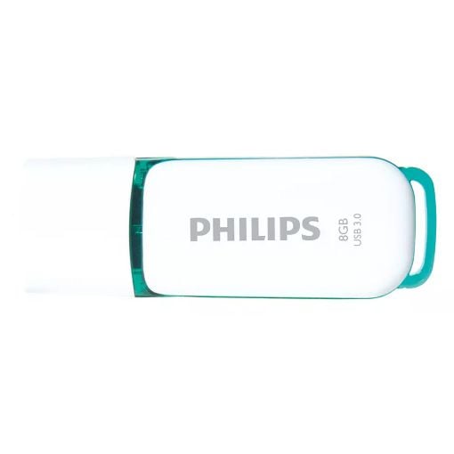Εικόνα της Philips Snow 8GB USB 3.0 White/Spring Green FM08FD75B/00