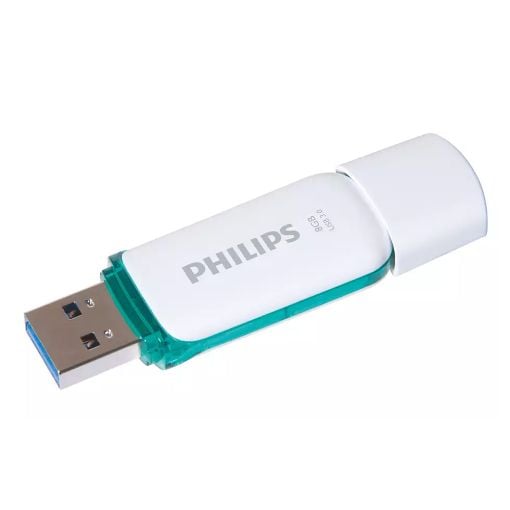 Εικόνα της Philips Snow 8GB USB 3.0 White/Spring Green FM08FD75B/00