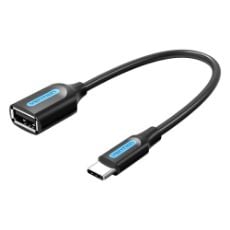 Εικόνα της Converter Vention USB-C to USB-A M/F 0.15m Black CCSBB