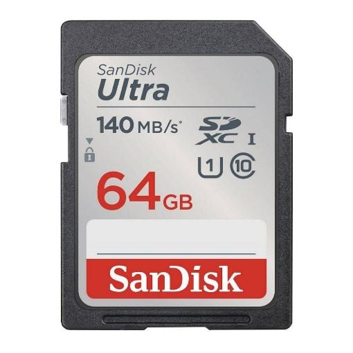 Εικόνα της Κάρτα Μνήμης SDXC Sandisk Ultra 64GB Class 10 UHS-I SDSDUNB-064G-GN6IN
