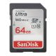Εικόνα της Κάρτα Μνήμης SDXC Sandisk Ultra 64GB Class 10 UHS-I SDSDUNB-064G-GN6IN
