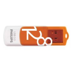 Εικόνα της Philips Vivid 128GB USB 3.0 White/Orange FM12FD00B/00