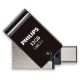 Εικόνα της Philips 2-in-1 32GB USB-A & USB-C 3.1 Black FM32DC152B/00